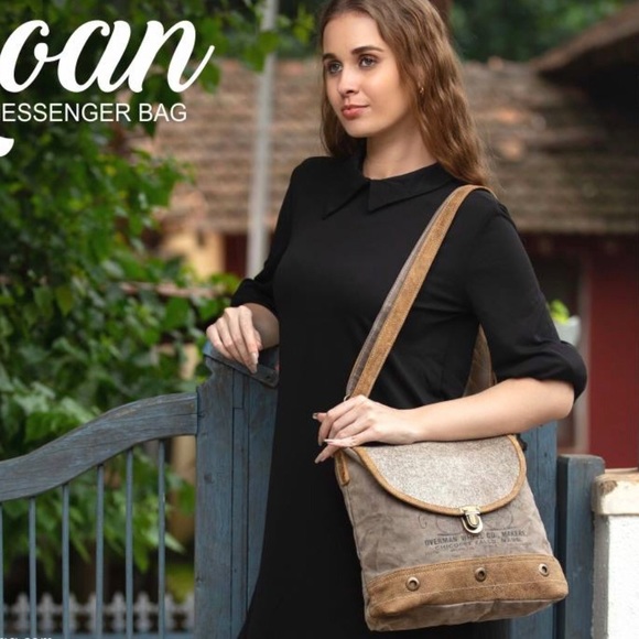 Myra Bag Bags Myra Bag Roan Messenger Bag Canvas Purse Nwt Poshmark